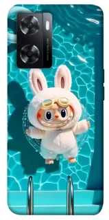 Чехол на Oppo A57s Labubu in the pool ver.2 фото 1 из 1