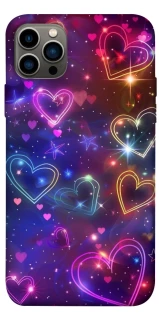 Чохол на Apple iPhone 12 Pro (6.1") Drawn hearts фото 1 з 1