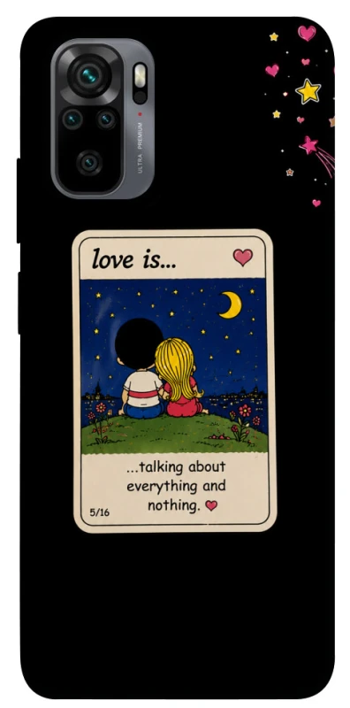 Чохол на Xiaomi Poco M5s Love is ver.6 фото 1 з 1