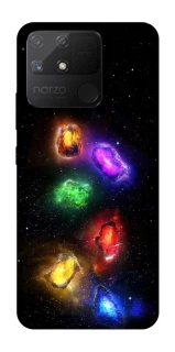 Чехол на Realme Narzo 50A Infinity Stones фото 1 из 1