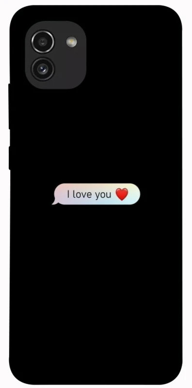 Чохол на Samsung Galaxy A03 Love aesthetic ver.10 фото 1 з 1