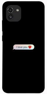 Чехол на Samsung Galaxy A03 Love aesthetic ver.10 фото 1 из 1