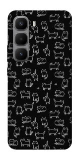 Чехол на Infinix Hot 60 Pro+ Black Cats фото 1 Чехол на Infinix Hot 60 Pro+ Black Cats фото 1 из 1