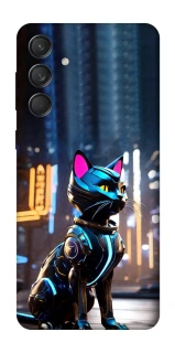 Чохол на Samsung Galaxy M55 Cyber cat фото 1 з 1