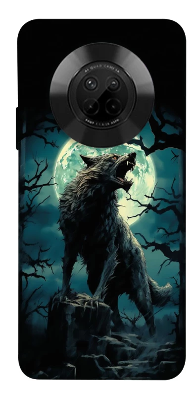 Чохол на Huawei Y9a Вовк під місяцем фото 1 з 1