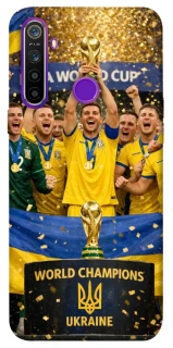 Чехол на Realme 5 UA-Football ver.5 фото 1 из 1