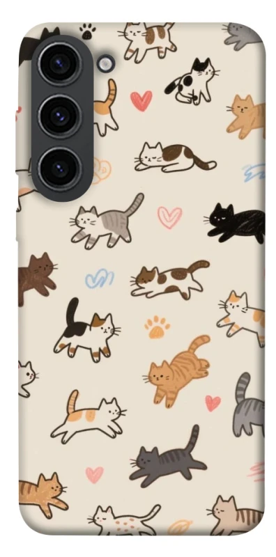 Чехол на Samsung Galaxy S23 Cat style ver.2 фото 1 из 1