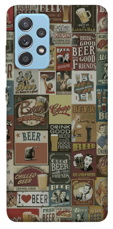 Чохол на Samsung Galaxy A52 4G / A52 5G Retro collage ver.1 фото 1 з 1