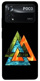 Чехол на Xiaomi Poco X4 Pro 5G Валькнут v4 фото 1 из 1