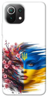 Чохол на Xiaomi Mi 11 Lite Flowering Ukraine фото 1 з 1