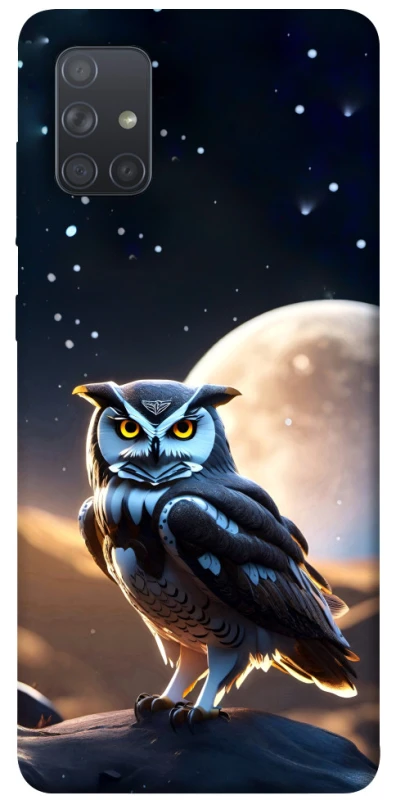 Чехол на Samsung Galaxy A71 Cyber ​​owl фото 1 из 1