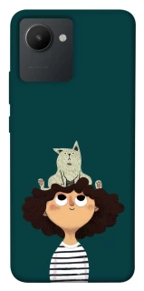 Чехол на Realme C30 Домашний движ фото 1 из 1