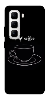 Чохол на Infinix Hot 50 Pro Black coffee фото 1 з 1