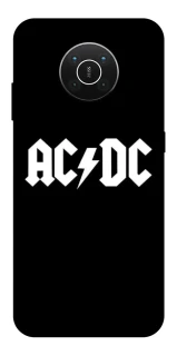Чехол на Nokia X10 / X20 AC/DC logo фото 1 Чехол на Nokia X10 / X20 AC/DC logo фото 1 из 1