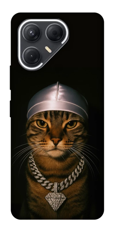 Чохол на TECNO Pova 7 Cat in Bling фото 1 з 1