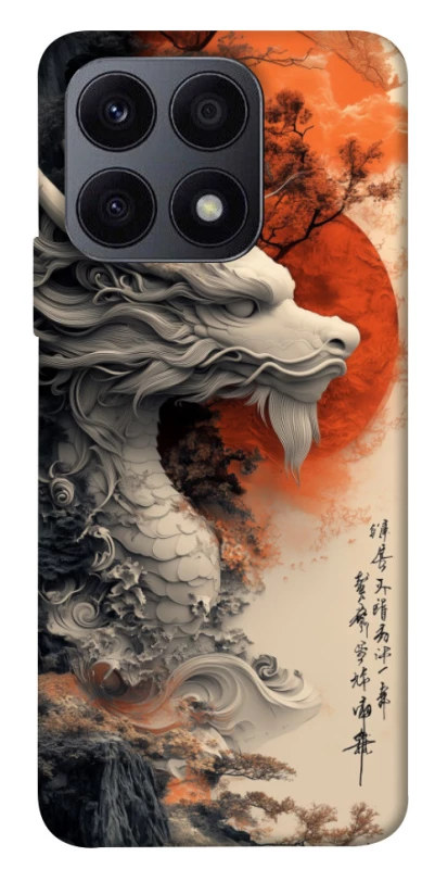 Чехол на Huawei Honor X8a white dragon фото 1 из 1