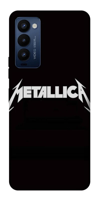 Чехол на TECNO Camon 18 Pro Metallica logo фото 1 из 1