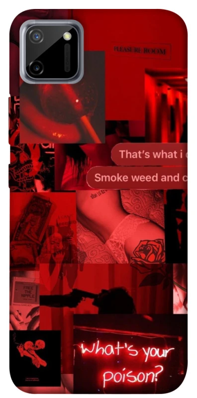 Чохол на Realme C11 Love collage ver.1 фото 1 з 1