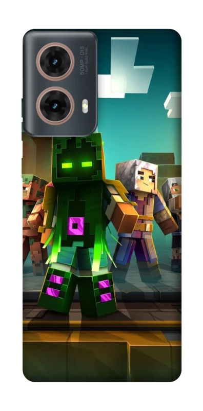 Чохол на Motorola Moto G85 Minecraft dungeon фото 1 з 1