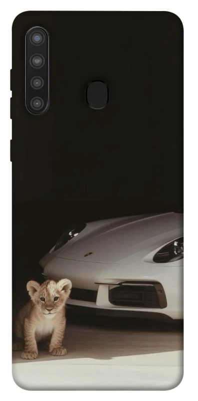 Чехол на Samsung Galaxy A21 Porsche white фото 1 из 1