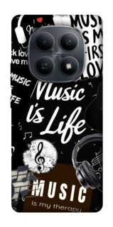 Чохол на Xiaomi Redmi Note 15 4G/5G (EU) Music is Life фото 1 з 1