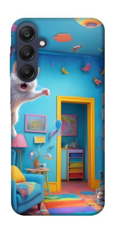 Чохол на Samsung Galaxy A25 5G crazy cat фото 1 з 1