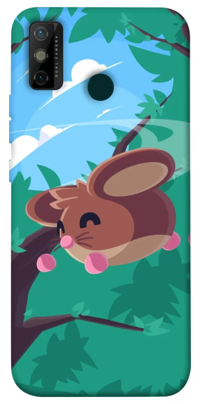 Чехол на TECNO Spark 6 Go Adopt Me Forest Mouse Jump фото 1 из 1