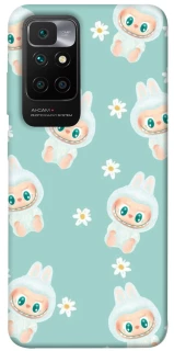 Чехол на Xiaomi Redmi 10 Labubu Green фото 1 из 1