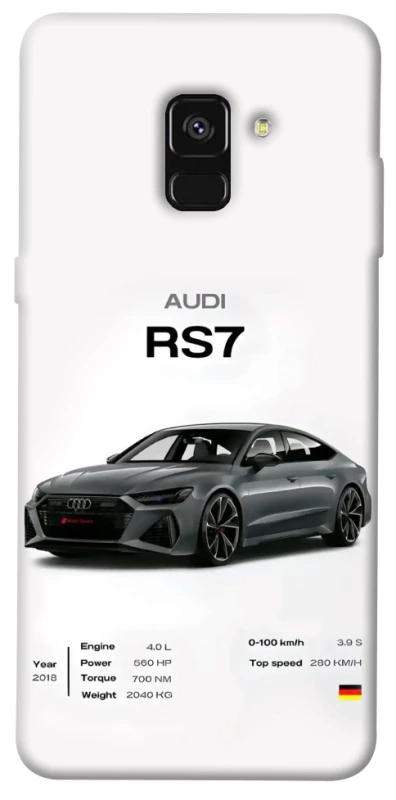 Чехол на Samsung A530 Galaxy A8 (2018) Audi RS7 фото 1 из 1