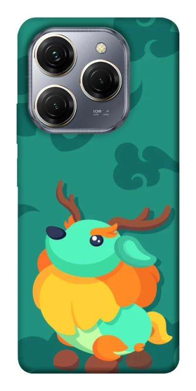 Чехол на TECNO Spark 20 Pro Fantasy deer creature фото 1 из 1