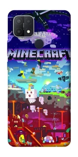 Чехол на Oppo A15s / A15 Minecraft world фото 1 из 1