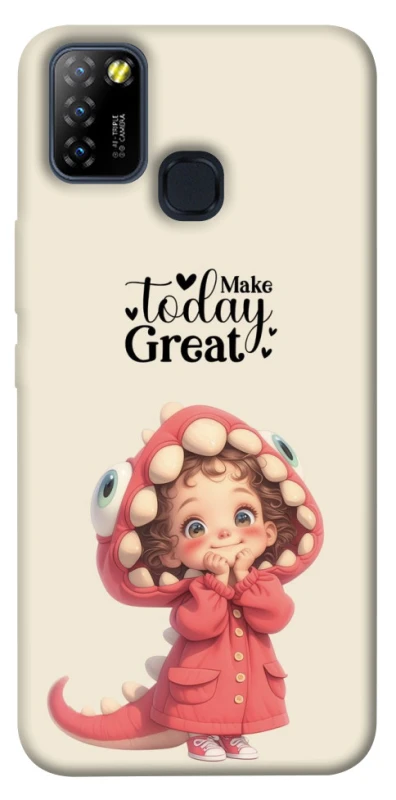 Чехол на Infinix Hot 10 Lite Make today great фото 1 из 1