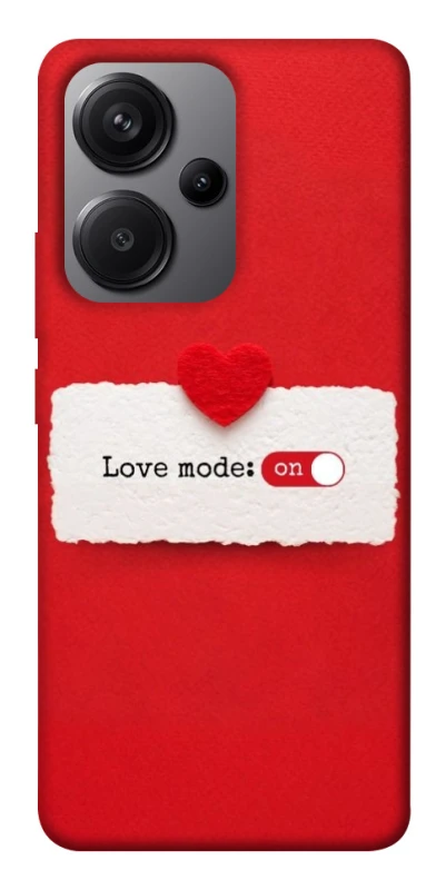 Чохол на Xiaomi Redmi Note 13 Pro+ Love Mode ON фото 1 з 1