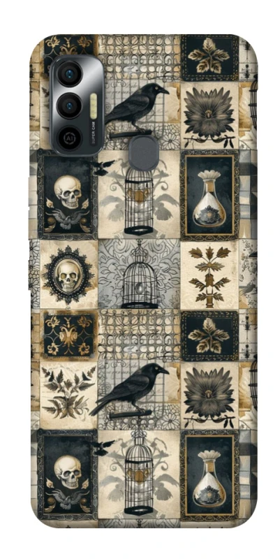 Чехол на TECNO Spark 7 Halloween aesthetics ver.2 фото 1 из 1