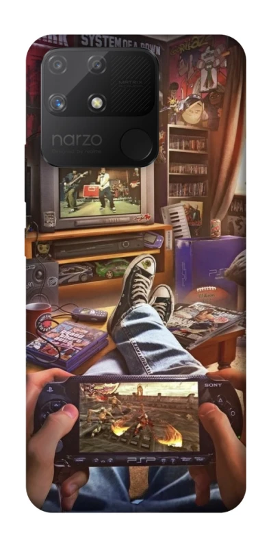 Чохол на Realme Narzo 50A Retro style v4 фото 1 з 1