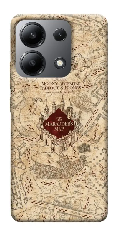Чехол на Xiaomi Redmi Note 13 4G Marauders map фото 1 из 1