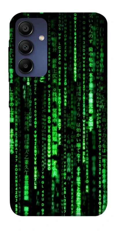 Чохол на Samsung Galaxy A15 4G/5G Matrix Code фото 1 з 1