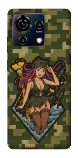 Чехол на ZTE Blade V50 Vita Military Waifu фото 1 из 1
