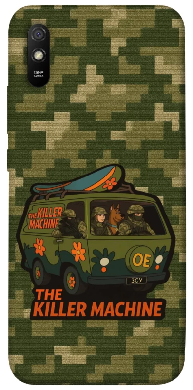 Чохол на Xiaomi Redmi 9A Funny machine фото 1 з 1