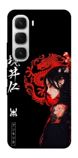 Чехол на Infinix Hot 60i Red Dragon фото 1 из 1