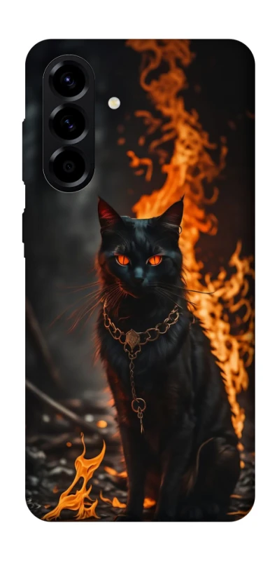 Чохол на Samsung Galaxy A57 5G Вогняний кіт фото 1 з 1
