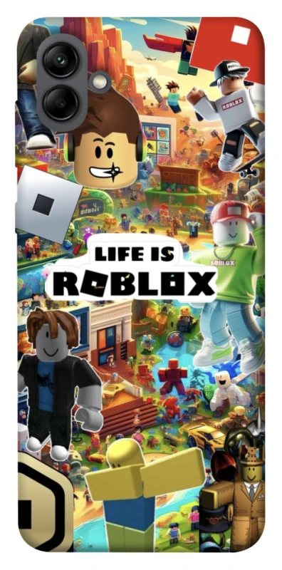 Чохол на Samsung Galaxy A04 Life is Roblox фото 1 з 1