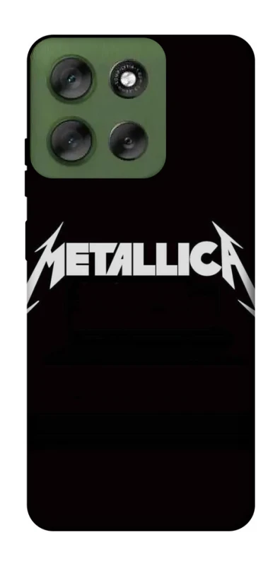 Чохол на Motorola Moto G56 5G Metallica logo фото 1 Чохол на Motorola Moto G56 5G Metallica logo фото 1 з 1