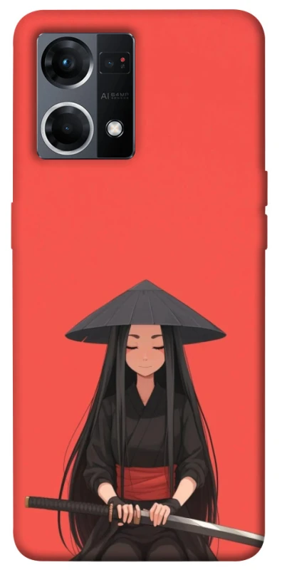 Чохол на Oppo Reno 7 4G Red samurai фото 1 з 1