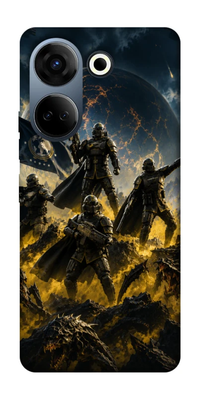 Чохол на TECNO Camon 20 Pro (CK7n) HELLDIVERS фото 1 з 1