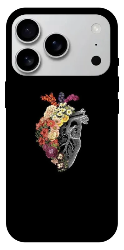 Чохол на Apple iPhone 17 Pro Max (6.9") Heart with flowers фото 1 з 1