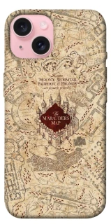 Чохол на Apple iPhone 15 (6.1") Harry Potter Marauder's Map фото 1 з 1