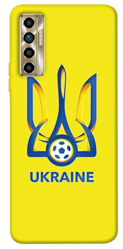 Чехол на TECNO Camon 17P Футбольный Герб фото 1 из 1