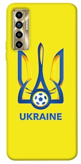 Чехол на TECNO Camon 17P Футбольный Герб фото 1 из 1