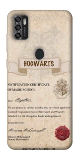 Чехол на ZTE Blade A7s (2020) The Hogwarts acceptance letter фото 1 из 1
